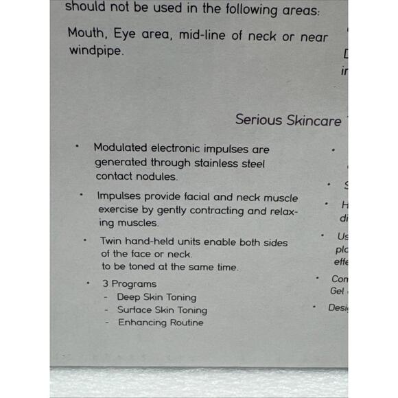 The Egg Facial Microcurrent & Facial Toning System By Serious Skin Care NEW - Picture 10 of 11
